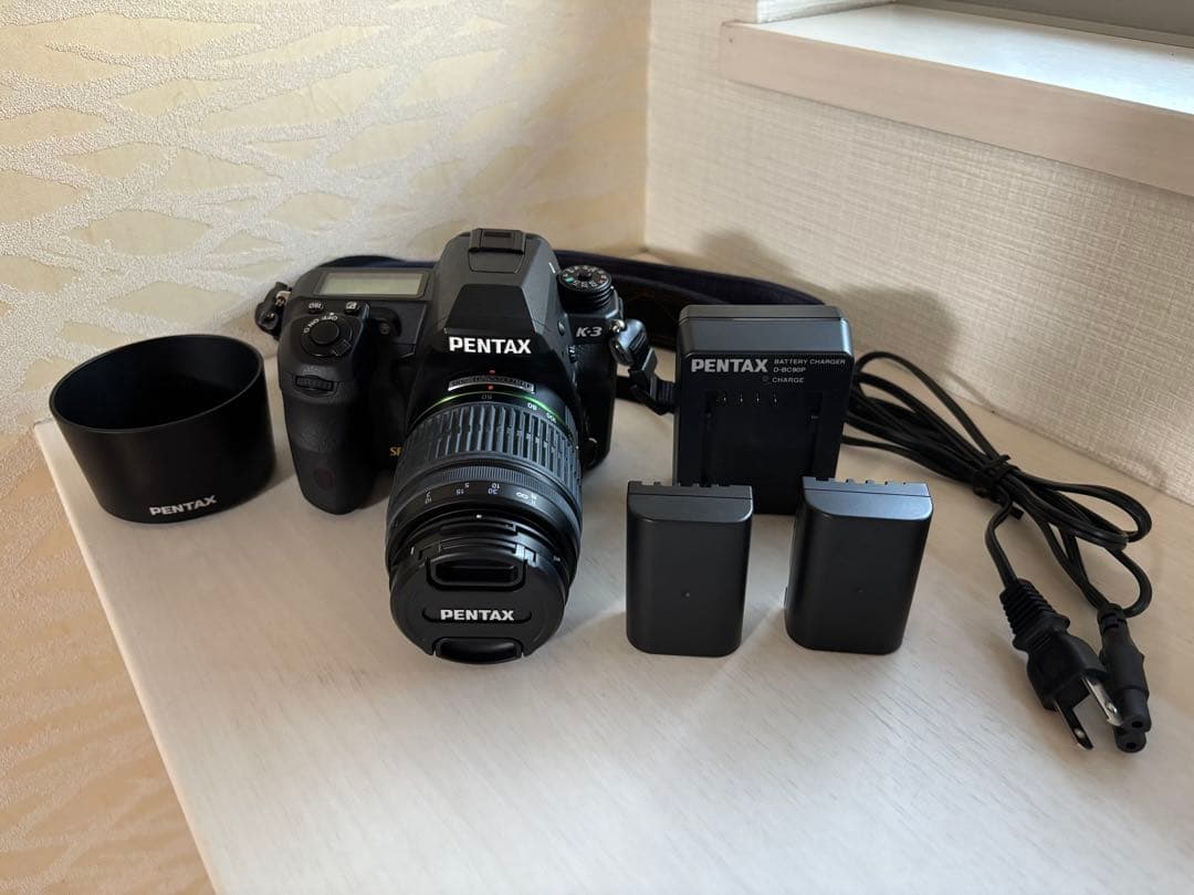 PENTAX K-3 デジタル一眼レフカメラ 本体+望遠ズームレンズ50-200