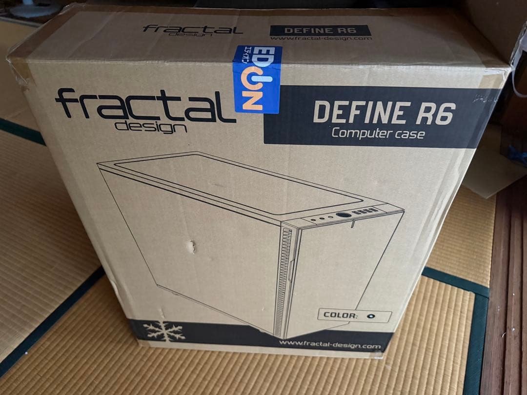 fractal-design Define R6 アクリルカバー付き