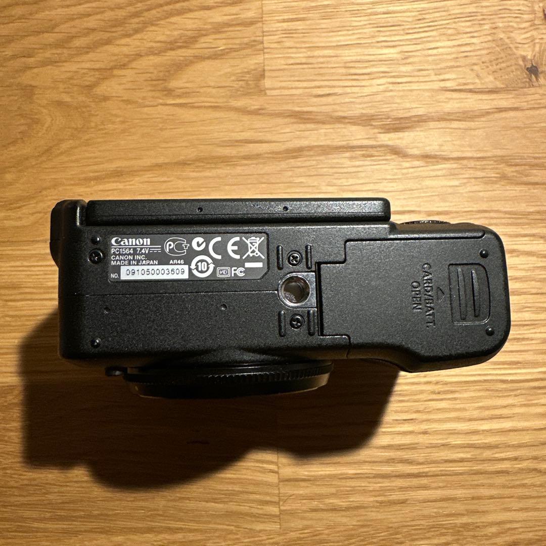 ⭐︎美品⭐︎ Canon G12 コンデジ 2バッテリー ストラップ 充電器付き