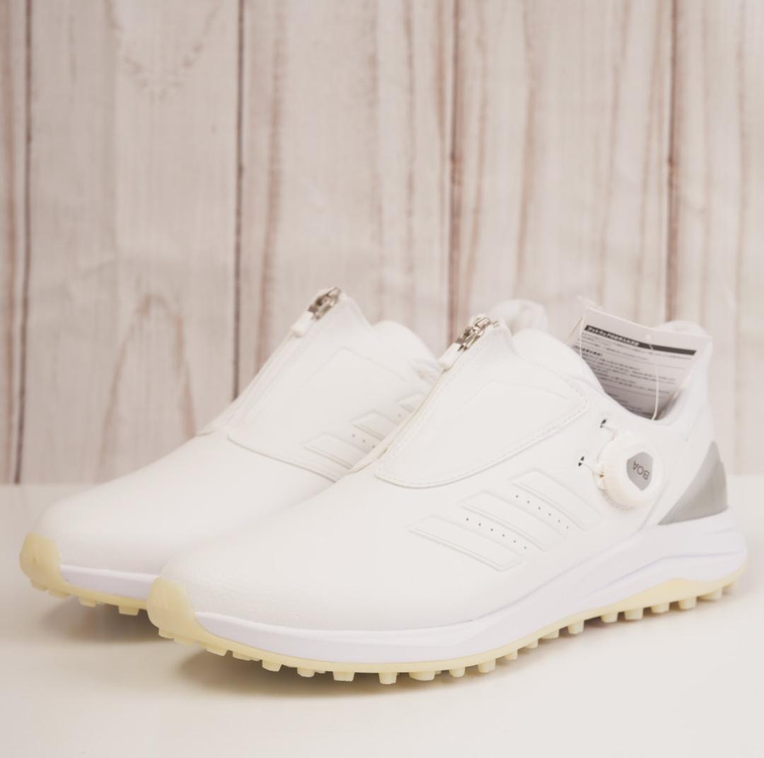 タグ付未使用品 アディダスゴルフ ソーラーモーション ボア 24 24.5cm