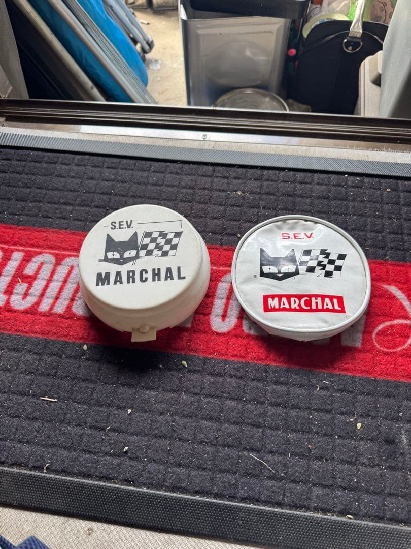 当時物マーシャル　ヘッドライトカバー