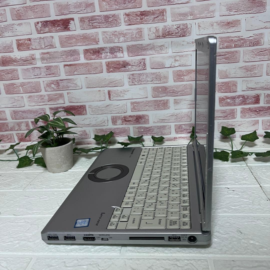 中古 SSD256GB メモリ8G★CF-SZ6 カメラ LTE ノートPC92
