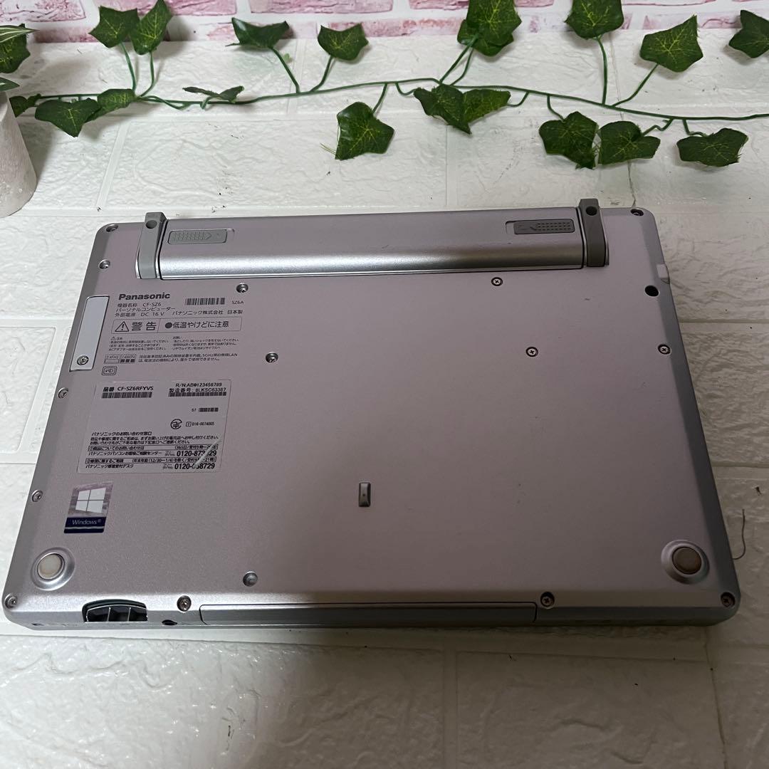 中古 SSD256GB メモリ8G★CF-SZ6 カメラ LTE ノートPC92