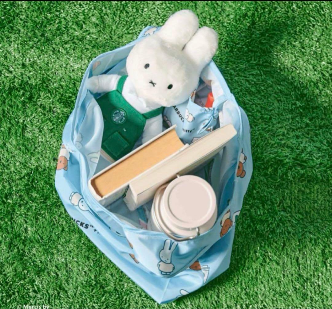 【海外限定】STARBUCKS × miffy エコバッグ 2点セット