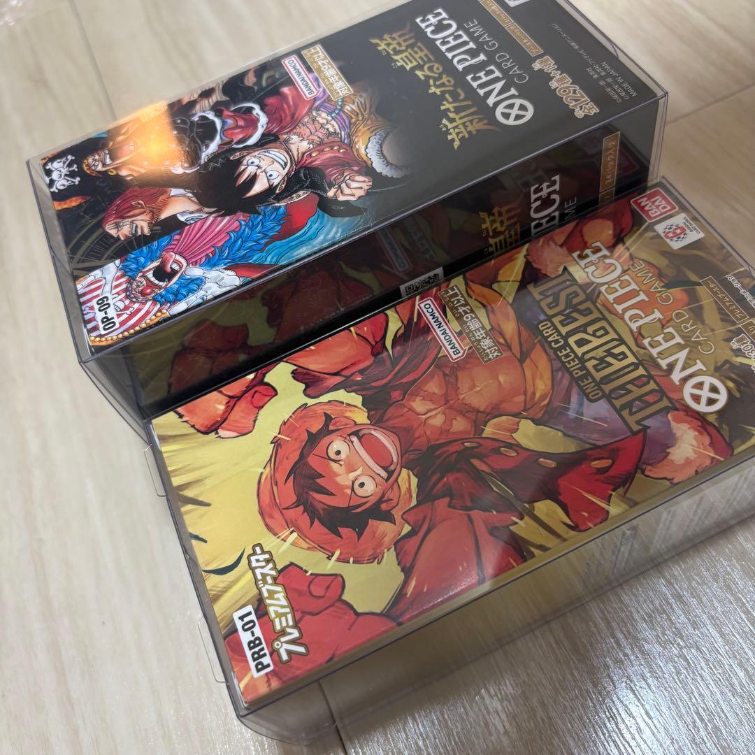 ワンピースカード 未開封BOX 2種 THE BEST／新たなる皇帝