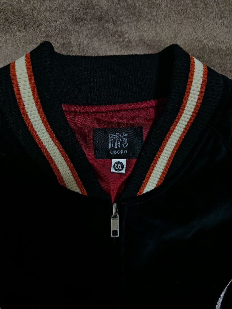 美品 別珍 龍 OBORO 日本限定 スカジャン ベロア vintage