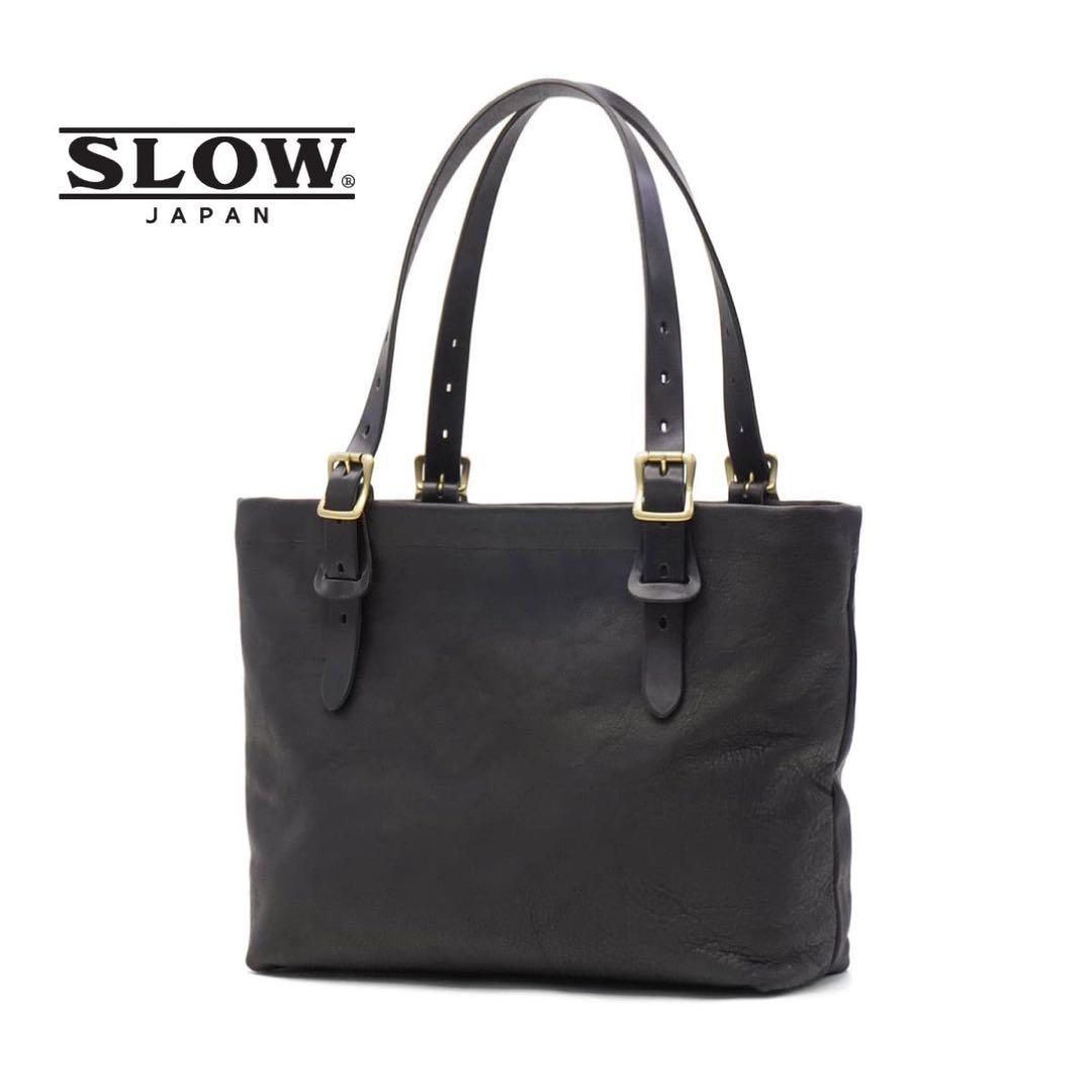 【SLOW】 スロウ rubono ルボーノ トートバッグ 本革レザー ブラック