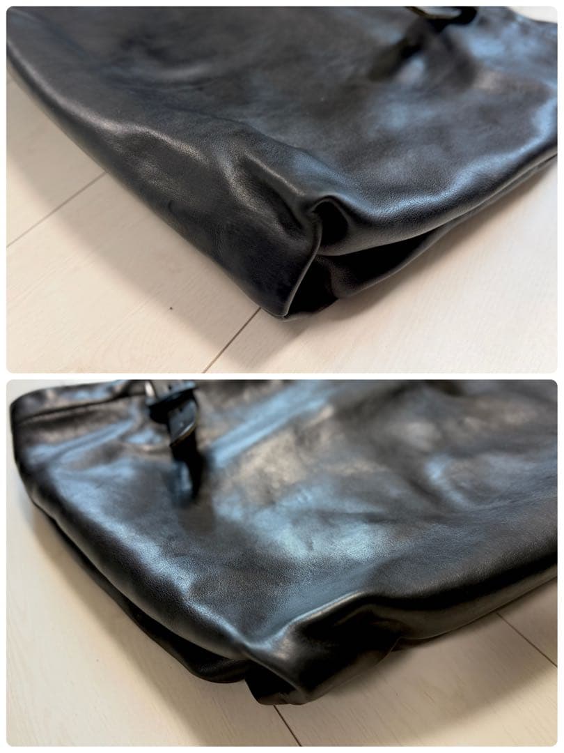 【SLOW】 スロウ rubono ルボーノ トートバッグ 本革レザー ブラック