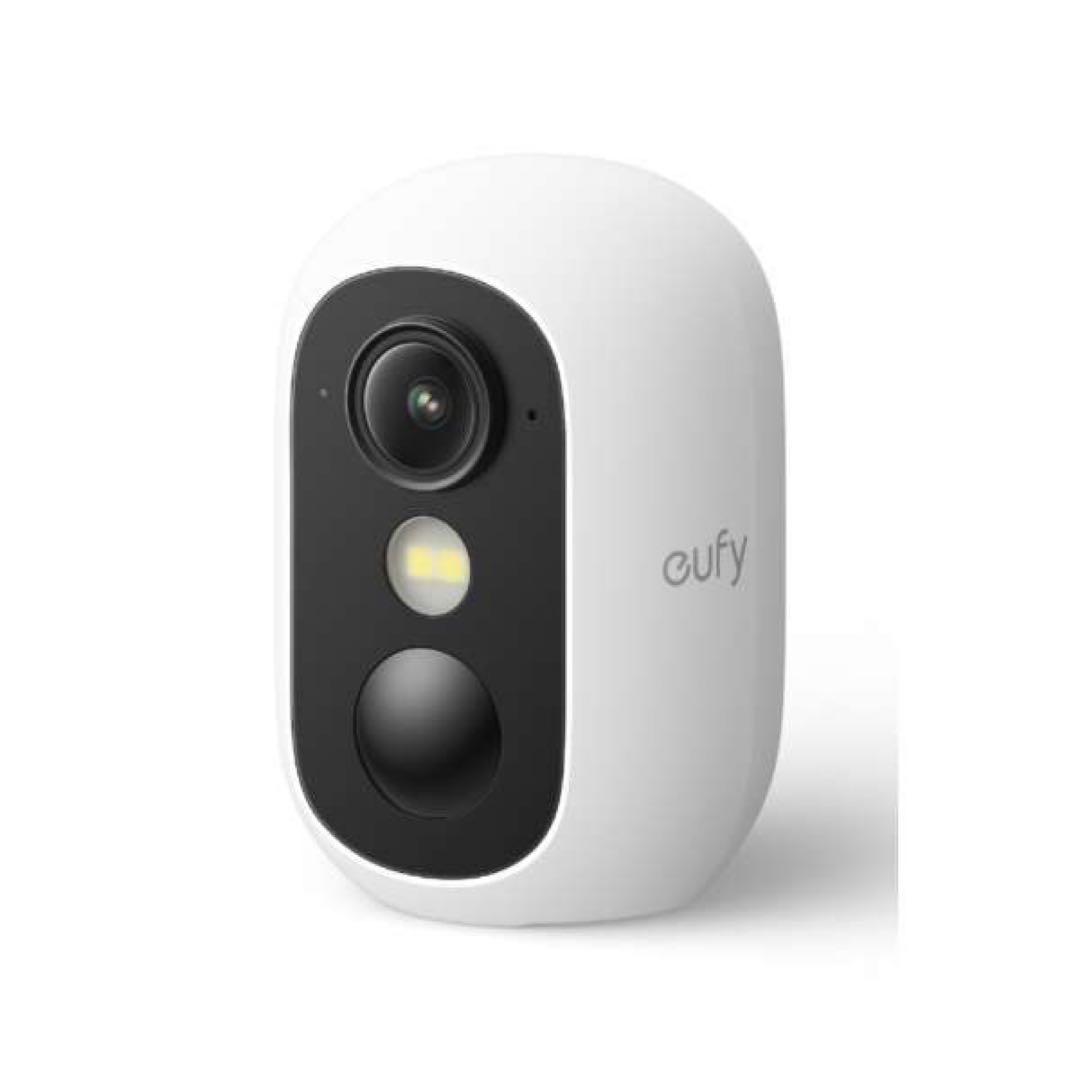 ◎Anker Eufy eufyCam C35 ホワイト防犯カメラ バッテリー付