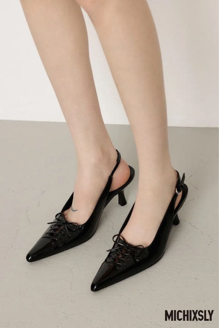 MICHIXSLY POINTED サンダル