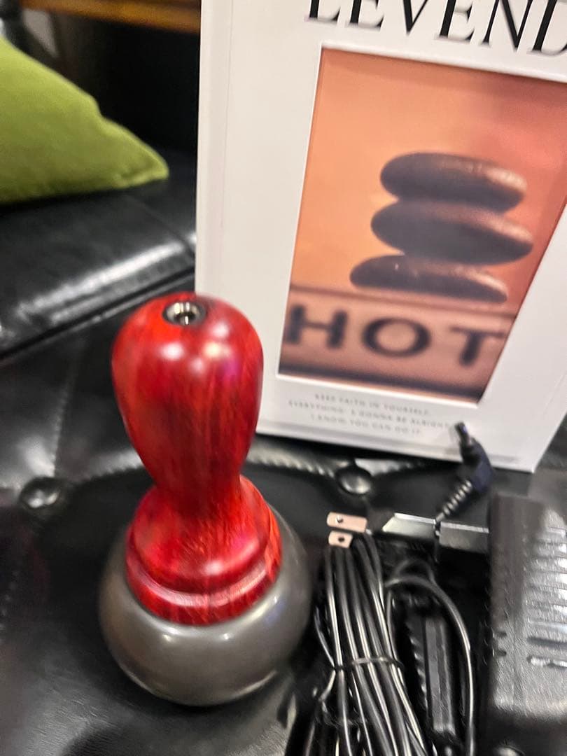 【3連休特別価格】ベン石温熱器　ホットストーンセラピー温石　日本、海外両用便利