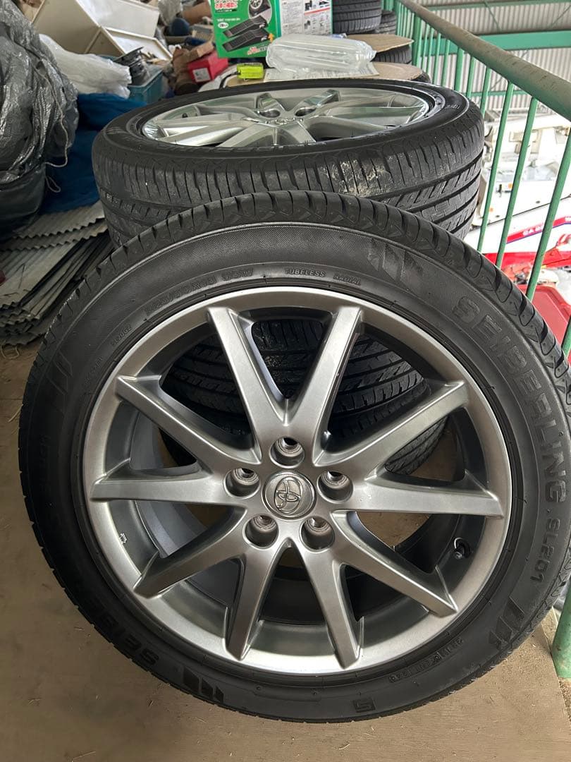 トヨタ 18インチ エスティマ純正　ハイグロス