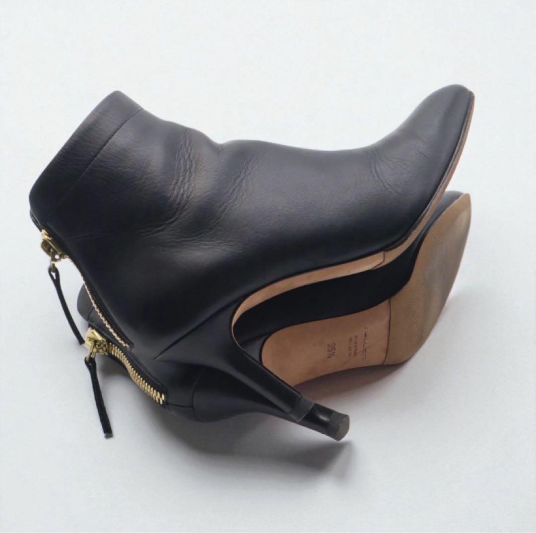 PELLICO ペリーコ TAXI80 ショートブーツ バックジップ ブラック