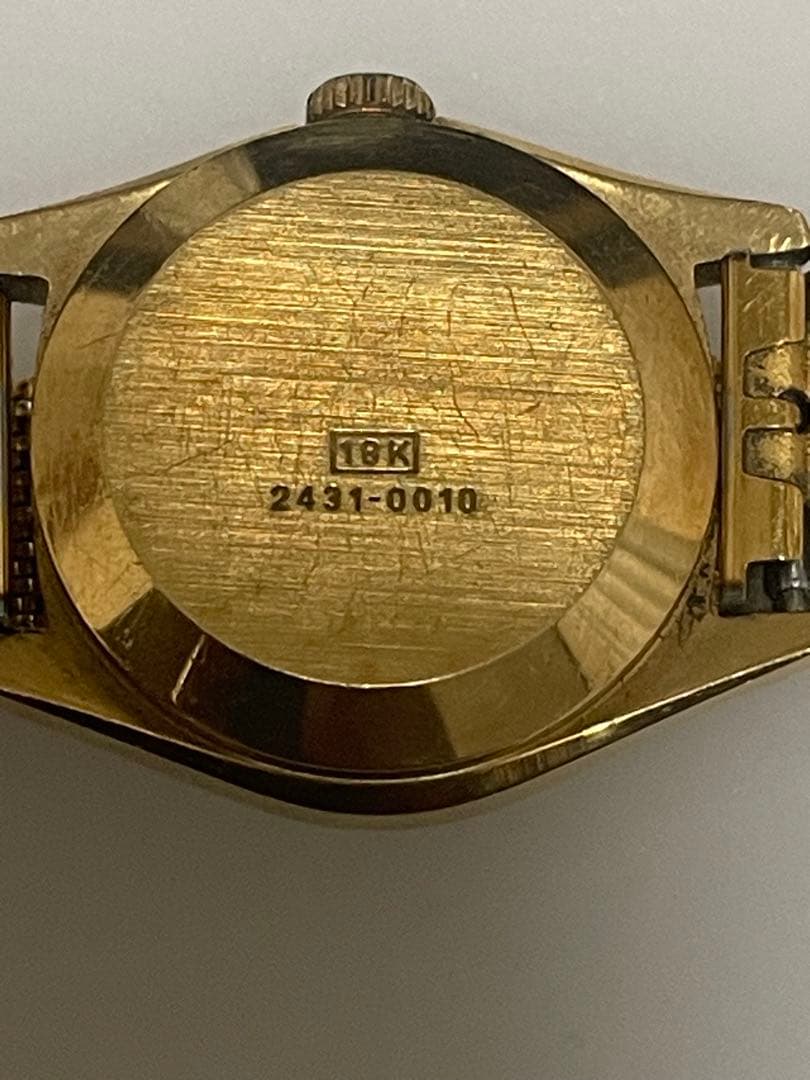 SEIKO セイコー Belfina 自動巻き レディース 腕時計 18Kケース