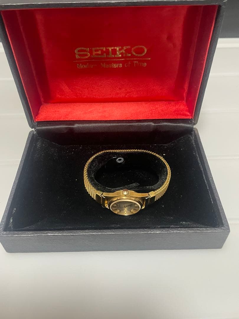 SEIKO セイコー Belfina 自動巻き レディース 腕時計 18Kケース