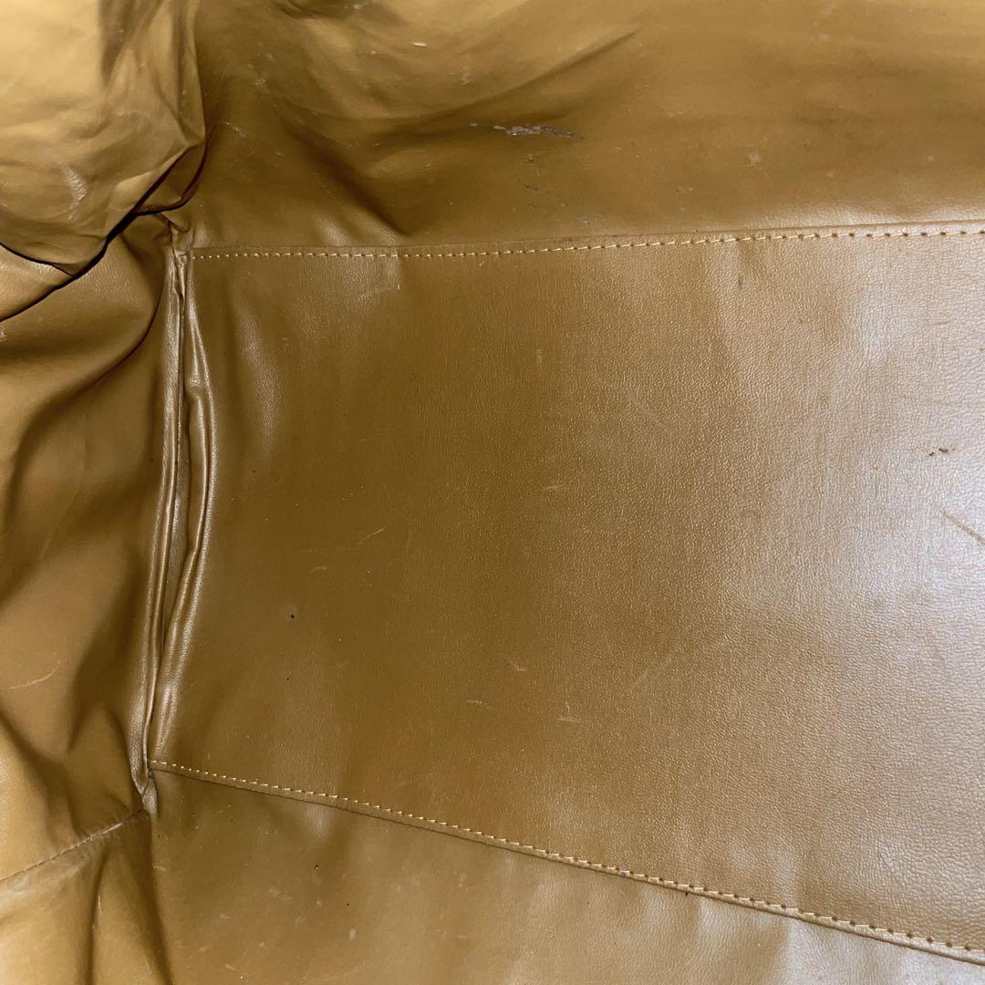 オールド　セリーヌ　ボストン　旅行　マカダム柄　ブラウン　PVCレザー　y2k