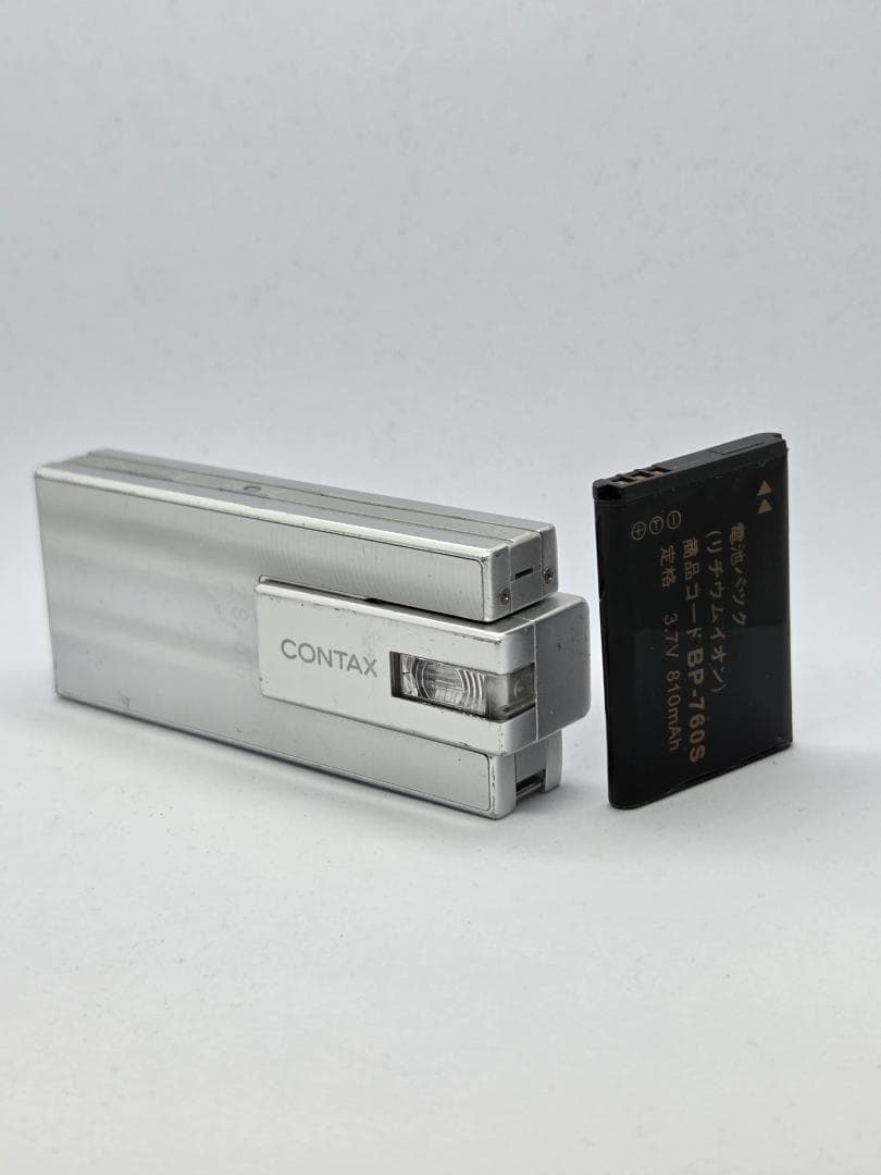 【ジャンク】CONTAX i4R シルバー コンパクトデジタルカメラ