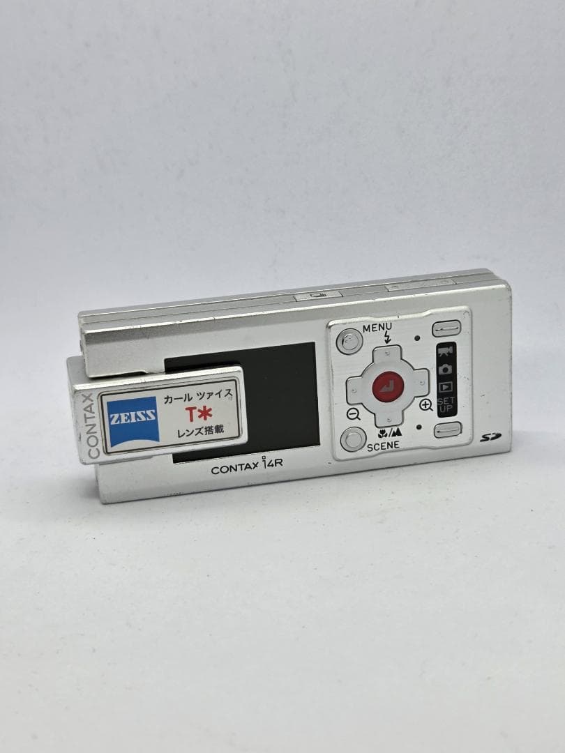 【ジャンク】CONTAX i4R シルバー コンパクトデジタルカメラ
