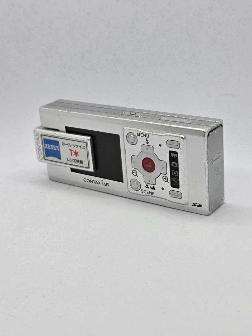 【ジャンク】CONTAX i4R シルバー コンパクトデジタルカメラ