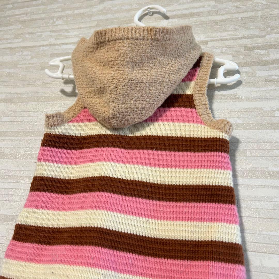 mezzo piano 編みぐるみ くま ニット ワンピース