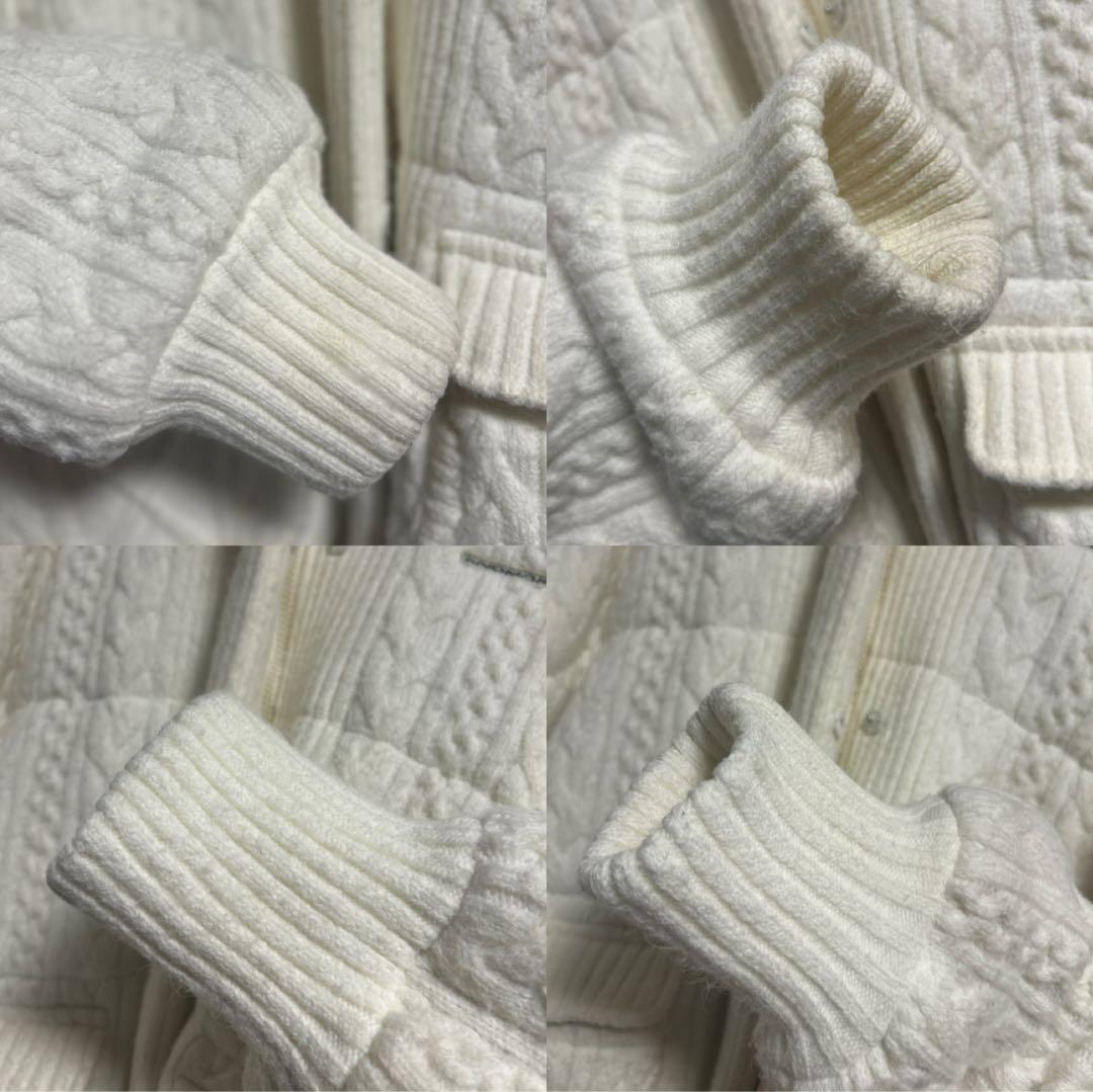 ジャケット・アウター ANDMARY Mary quilting knit shape jacket