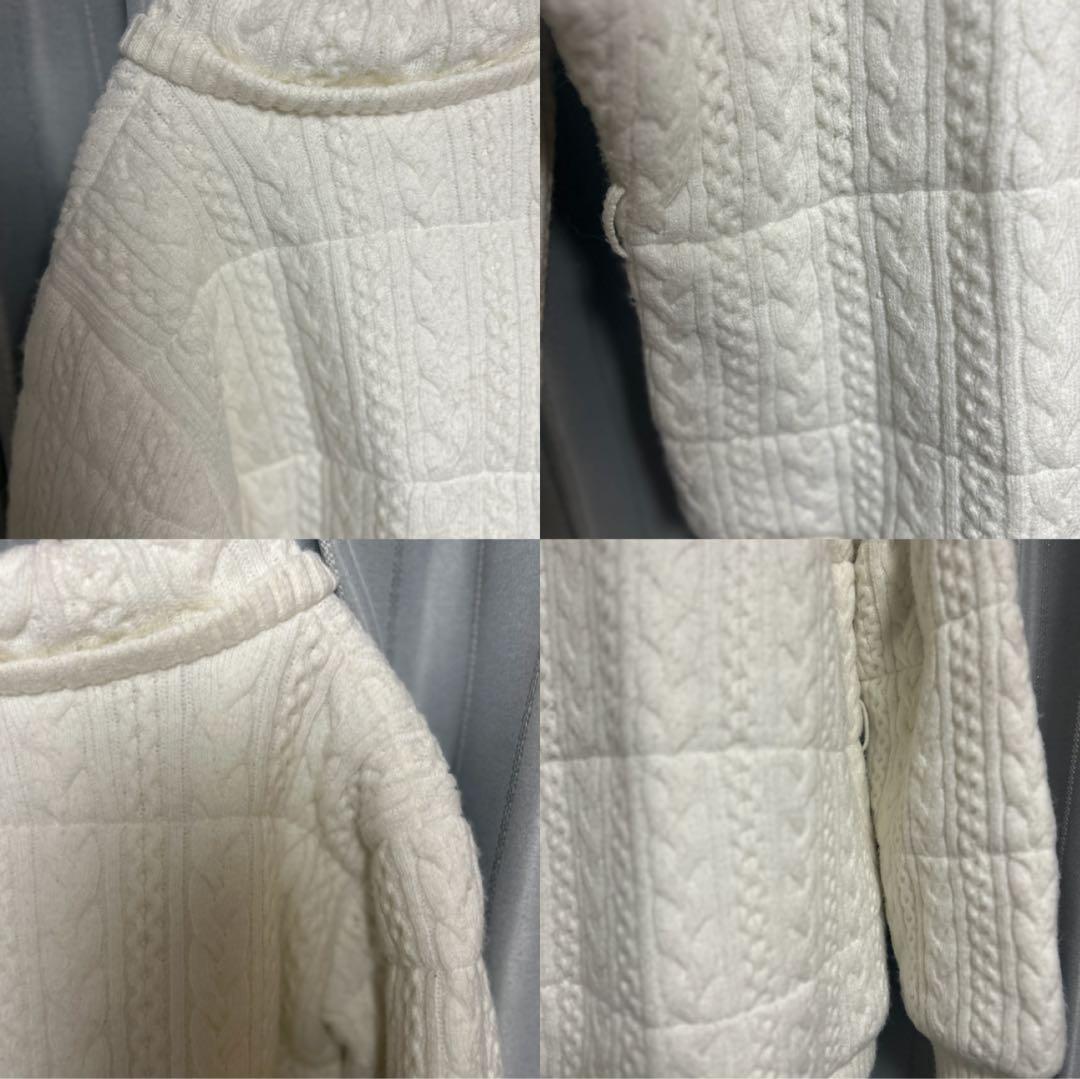 ジャケット・アウター ANDMARY Mary quilting knit shape jacket