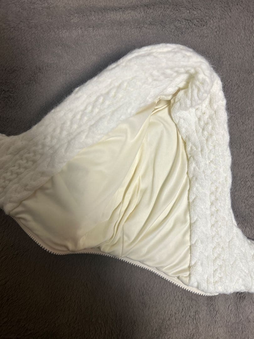 ジャケット・アウター ANDMARY Mary quilting knit shape jacket