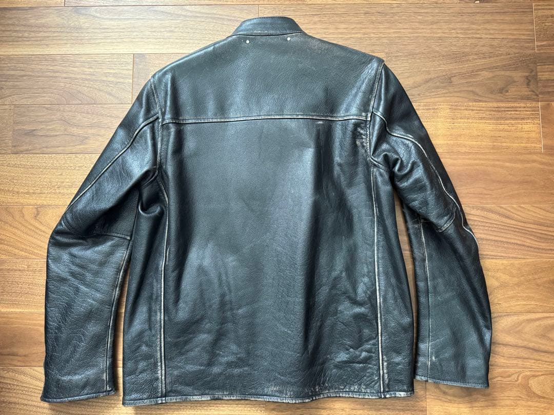 NEIGHBORHOOD 121CCNH-JKM01 W.D レザー 牛革　M