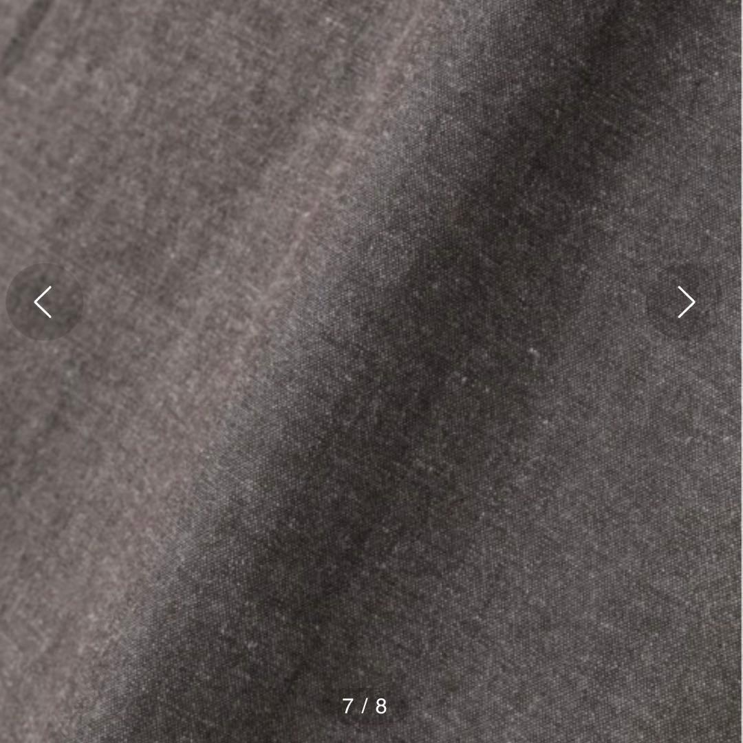 MHL. ⿻ メランジ コットンシャンブレー プルオーバー ルーズ ナチュラル