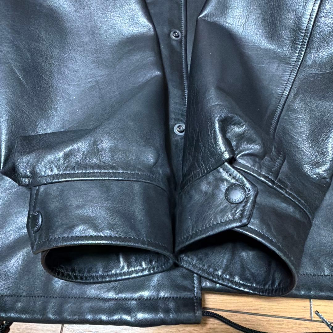 最安値　cootie productions leather coach XL