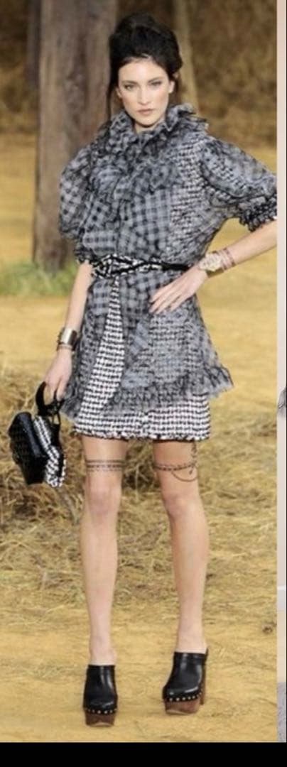 シャネル　ランウェイ　レーストップス サイズ38