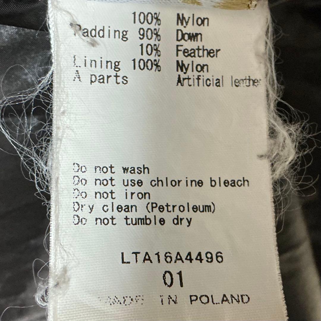 【美品】タトラス　TATRAS　ポリテアマ　ブラック　ダウン　コート　S