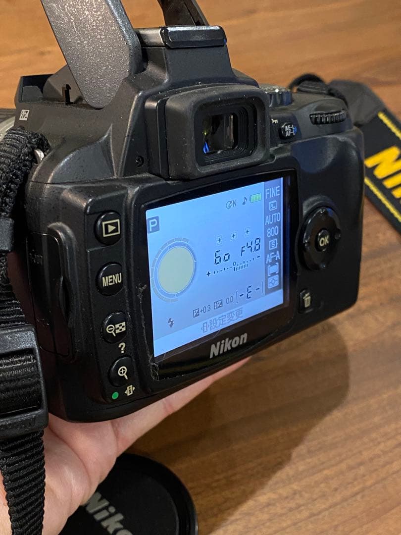 Nikon D40x CCDデジタル一眼 af-s 18-55 動作品レンズ付