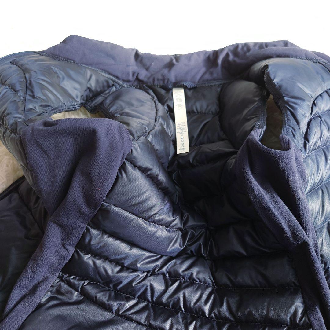 Lululemon ルルレモン 軽量 スリム ダウンベスト 紺 4 グース