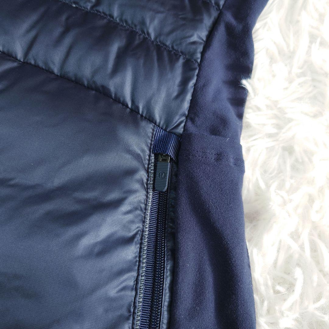 Lululemon ルルレモン 軽量 スリム ダウンベスト 紺 4 グース