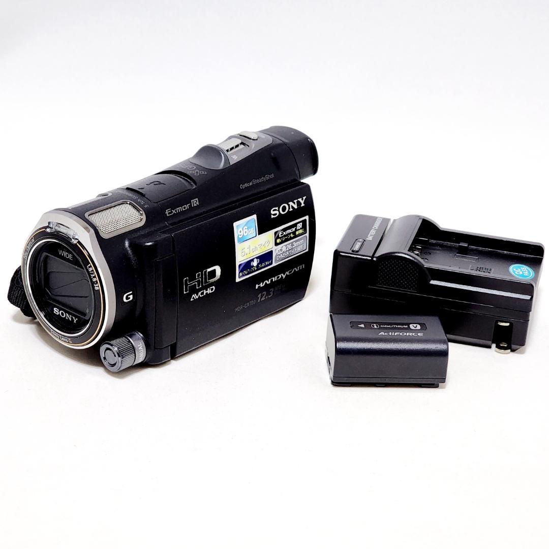 ジャック）SONY⭐HDR-CX700V/B　デジタルHDビデオカメラレコ