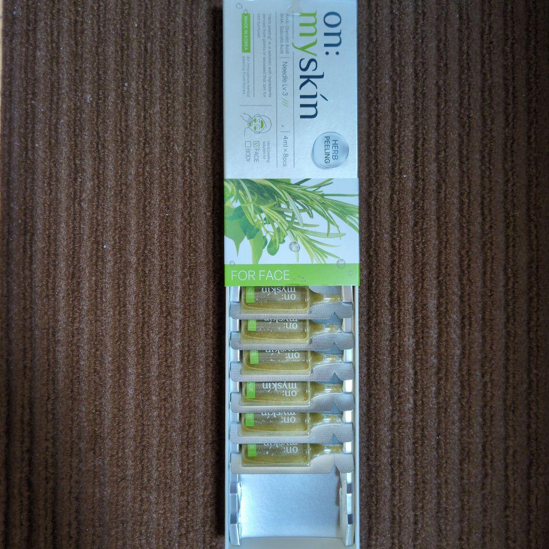 【I】　on: myskin ハーブピーリング