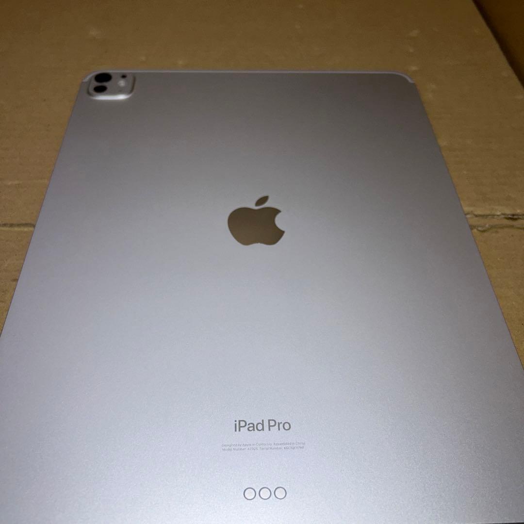 iPad Pro M4 13インチWIFI シルバー　2TB
