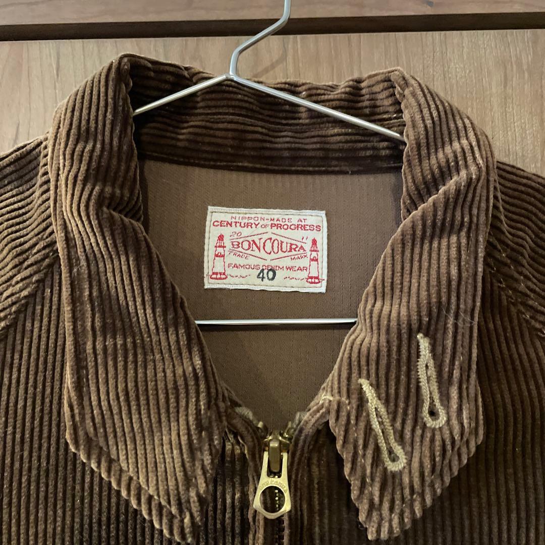 ボンクラ BONCOURA スイングトップ 太畝コール天 40