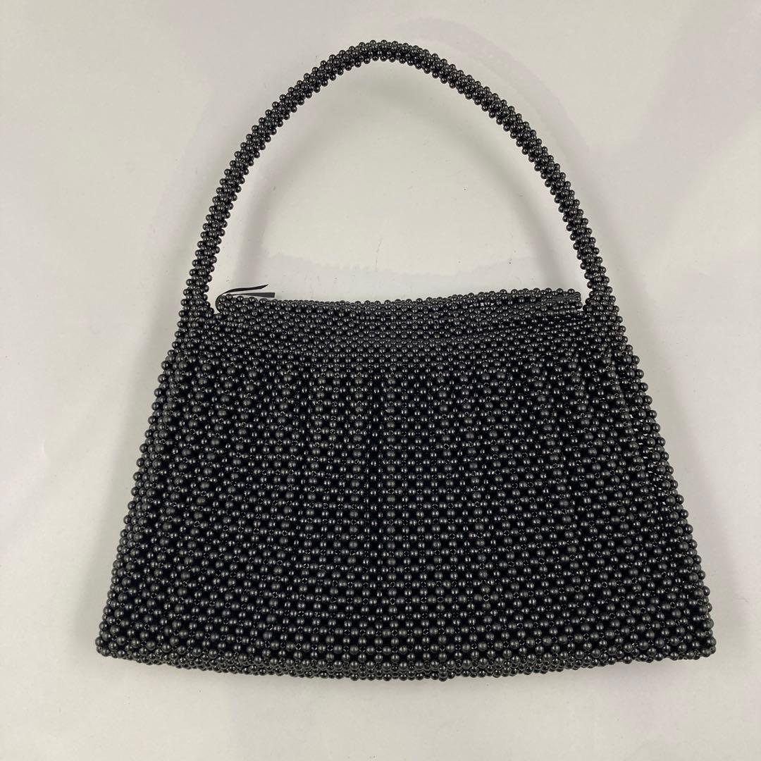 ★天然 黒珊瑚 ハンドバッグ ブラック サンゴ フォーマル