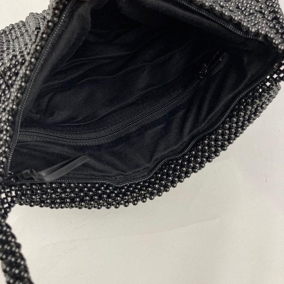 ★天然 黒珊瑚 ハンドバッグ ブラック サンゴ フォーマル