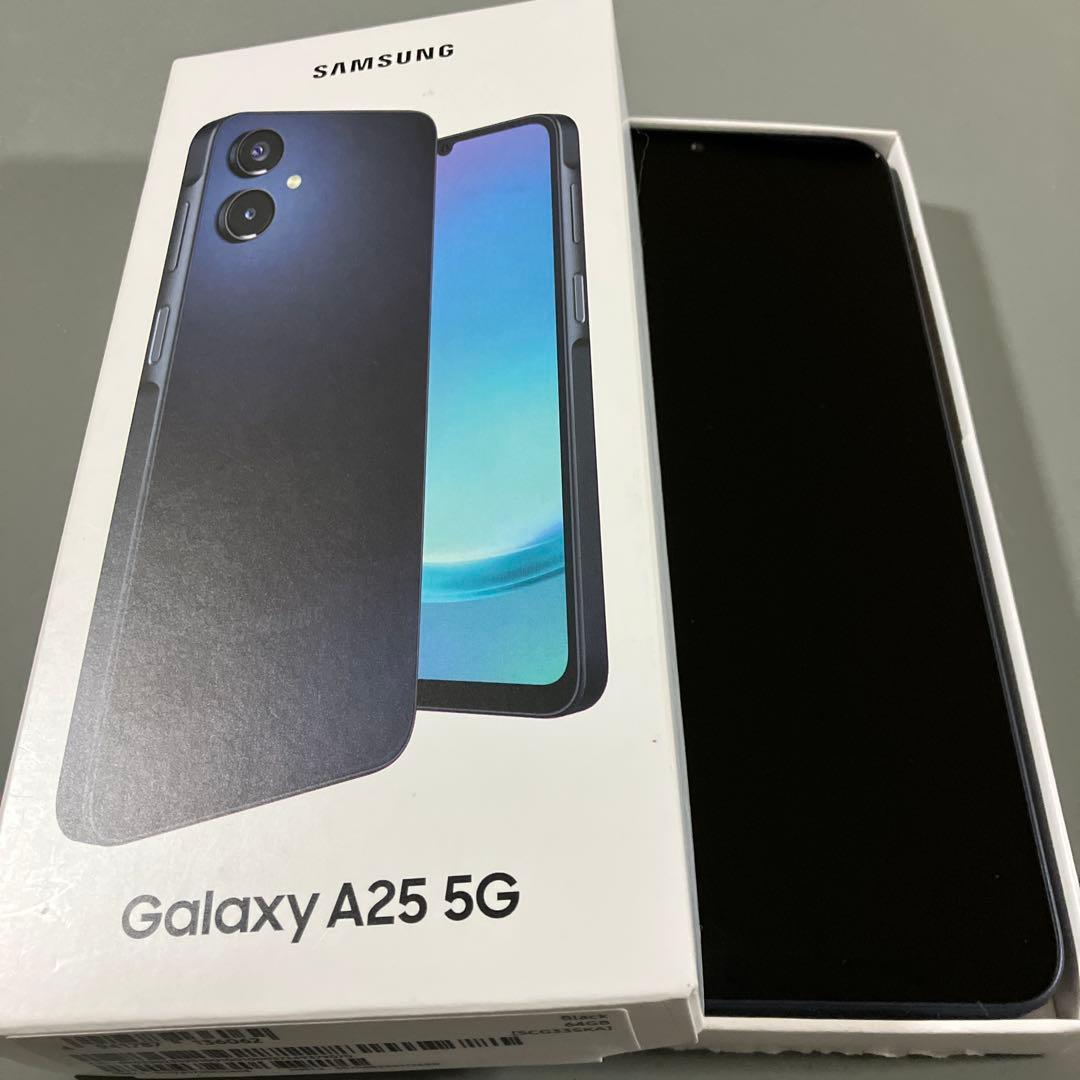 Samsung Galaxy A25 5G ブラック 64GB ①