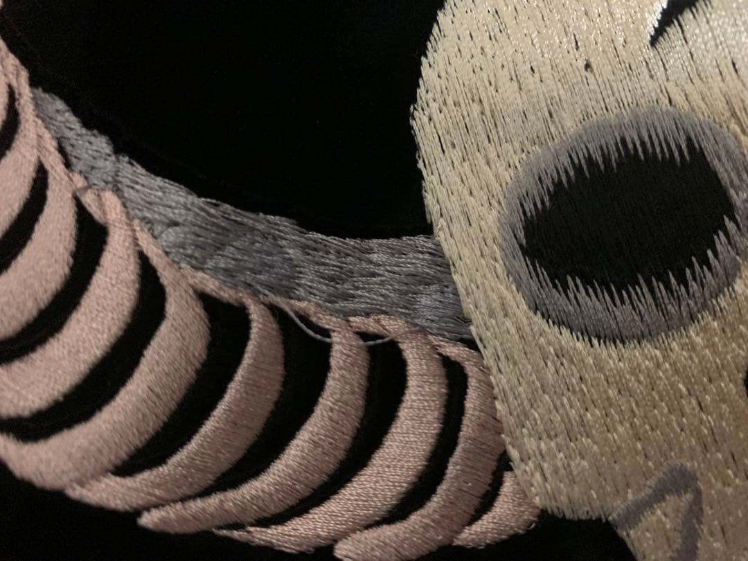 tailer toyo 髑髏蛇　別珍　スカジャン