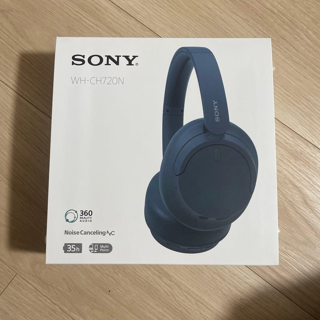 SONY WH-CH720N ブルーヘッドフォン