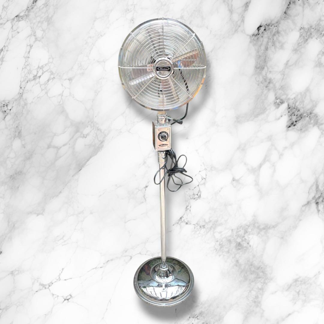 【動作確認済み】FR-1979 レトロ調 スタンド扇風機 インターフォルム製