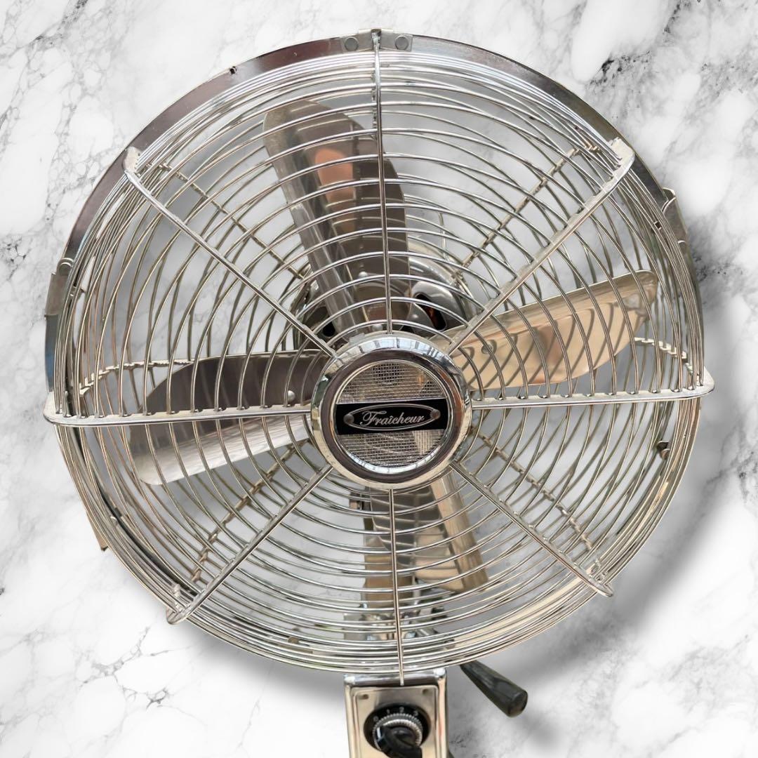 【動作確認済み】FR-1979 レトロ調 スタンド扇風機 インターフォルム製