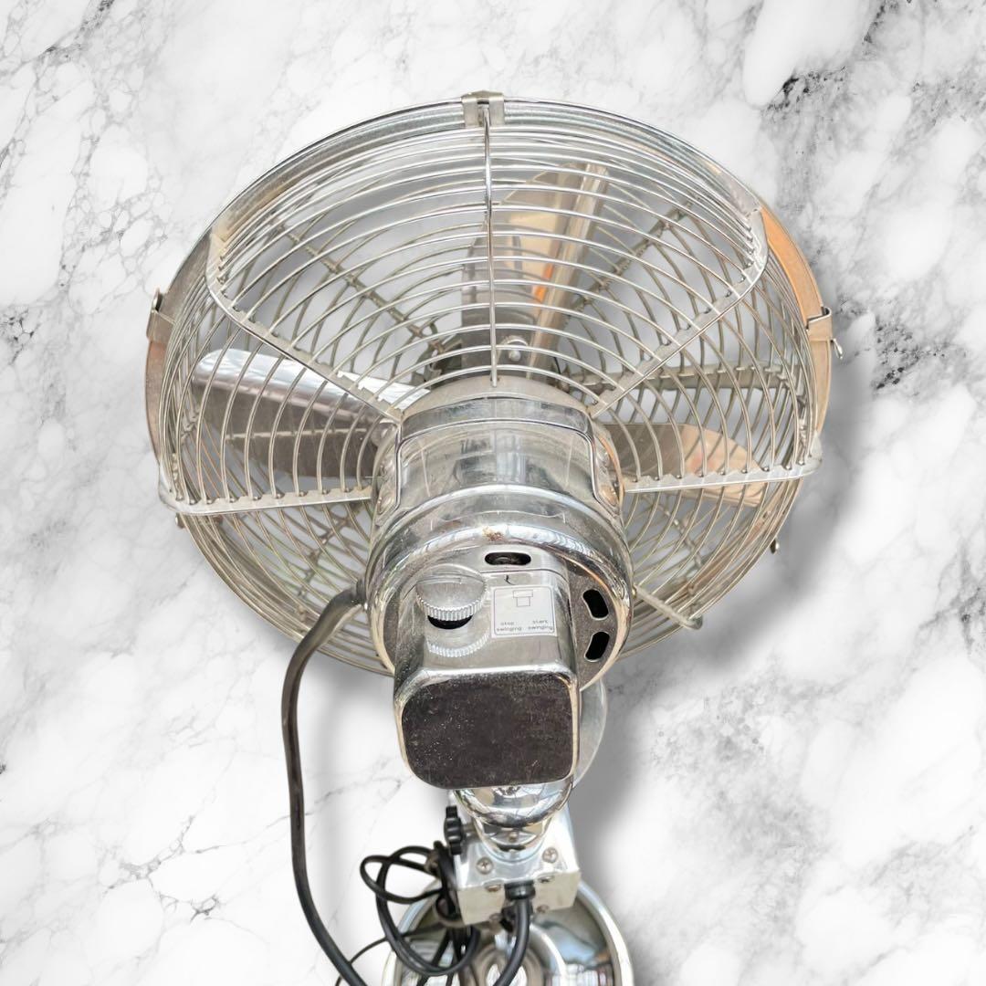 【動作確認済み】FR-1979 レトロ調 スタンド扇風機 インターフォルム製