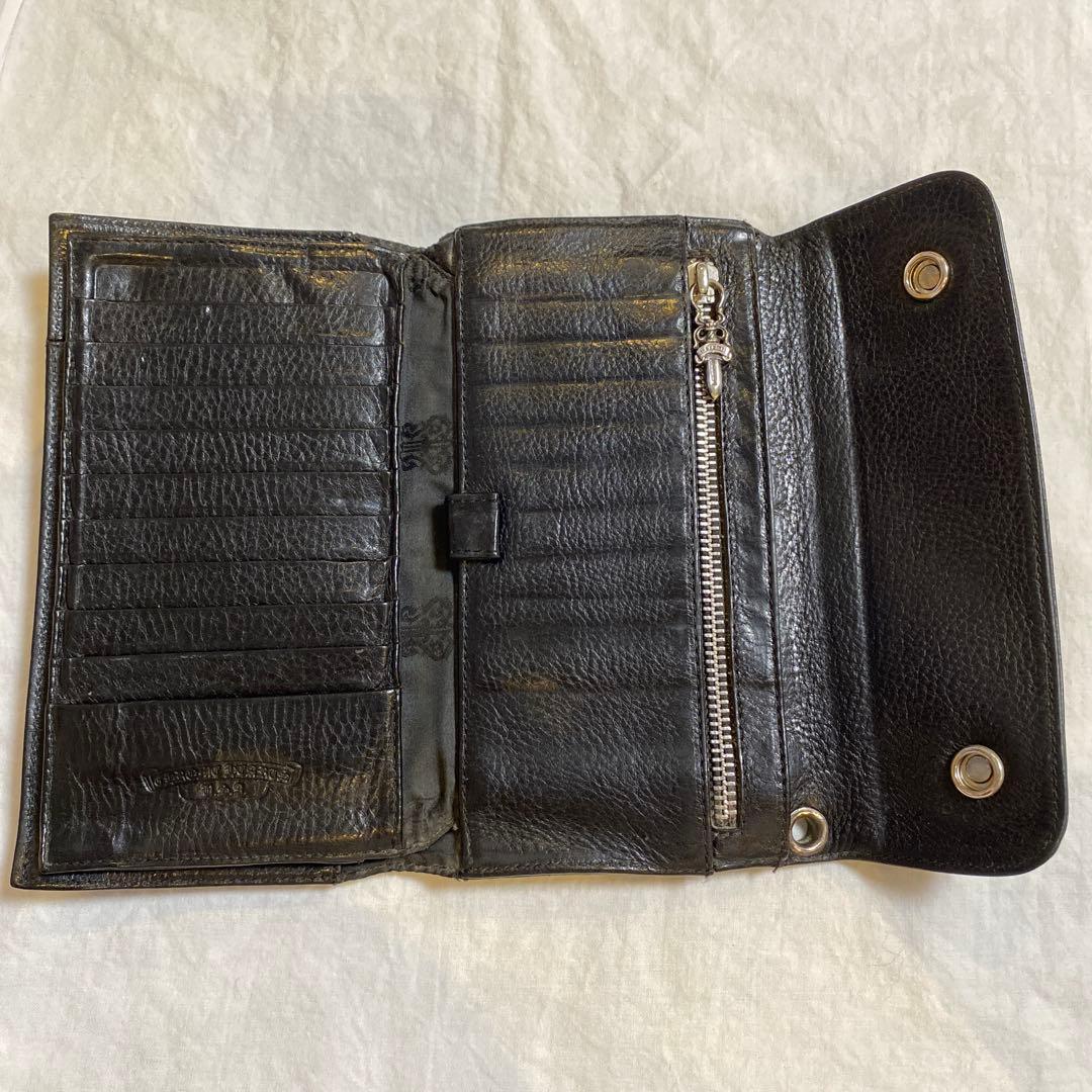【クロムハーツ銀座店で購入♪】財布　WAVE クロムハーツ　長財布