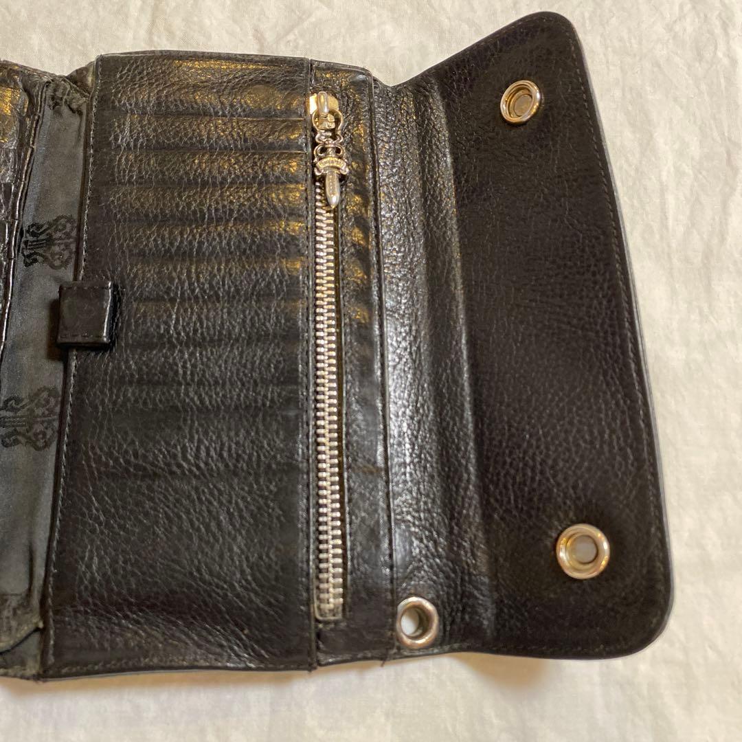 【クロムハーツ銀座店で購入♪】財布　WAVE クロムハーツ　長財布