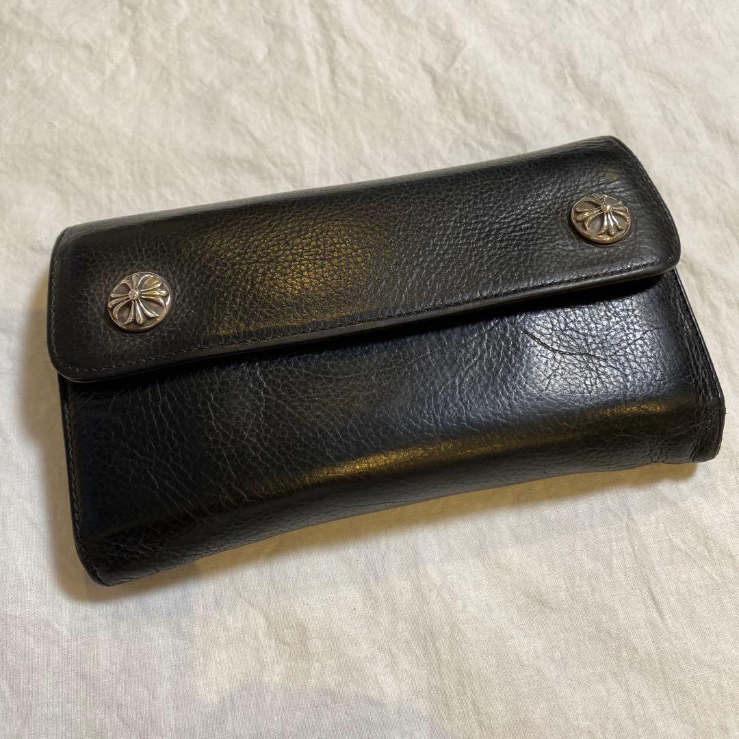 【クロムハーツ銀座店で購入♪】財布　WAVE クロムハーツ　長財布